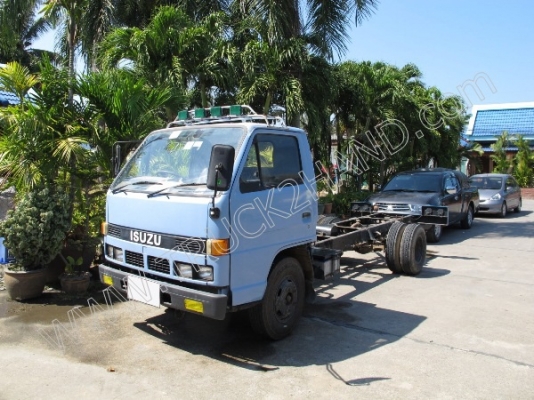หัวเก๋ง+แซซซี รถบรรทุก 6 ล้อ  ยี่ห้อ ISUZU 110 แรงม้า // มีภาพ VDO ประกอบ