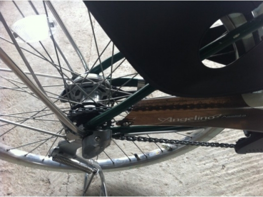 จักรยานไฟฟ้าแม่บ้านตระกร้าเด็ก VRS import auto part