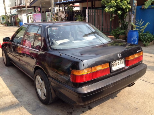 ขายครับ accord ตาเพชร ปี91 เครื่องหัวฉีด 2.0 เเรงๆ ประหยัด สุดๆ ตัวท็อป สุดๆ ไฟฟ้าทั้งคัน กระจก 4บานไฟฟ้า มองข้าง ไฟฟ้า ใช้ได้หมด เเอรหยาว เเอร์ ออโต้ ใช้ได้ปกติ ปรับบลงเท้า ไล่ฝ้า ได้หมด เพลงหนวกหูเลย สีพอได้ ภายในโคตรๆๆๆๆสวย เเม็กเเท้ สวยๆ เอาไปเติมน้ำม