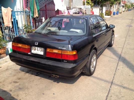ขายครับ accord ตาเพชร ปี91 เครื่องหัวฉีด 2.0 เเรงๆ ประหยัด สุดๆ ตัวท็อป สุดๆ ไฟฟ้าทั้งคัน กระจก 4บานไฟฟ้า มองข้าง ไฟฟ้า ใช้ได้หมด เเอรหยาว เเอร์ ออโต้ ใช้ได้ปกติ ปรับบลงเท้า ไล่ฝ้า ได้หมด เพลงหนวกหูเลย สีพอได้ ภายในโคตรๆๆๆๆสวย เเม็กเเท้ สวยๆ เอาไปเติมน้ำม
