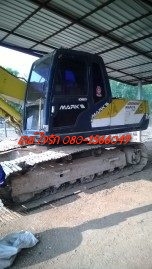 ***ขายแล้วครับขอบคุณ Truck2hand ขายดาวน์เปลี่ยนสัญญา แบคโฮ Mark3 Sk120 ไฟฟ้าเต็ม เอวแน่น ช่วงล่างโอเค 70\% โรลเลอร์ ไม่มีแตก บูมอาร์ไม่ปะไม่ดาม โซ่ดีหนา ใบแทรกดี เครื่องเดิมปั้มเดิมแน่นดีแรง ทำงานดีไม่โหลด บอดี้ดีสีสันดี เก็บนิดสวยเลย ส่งต่อ 29งวด *17,000