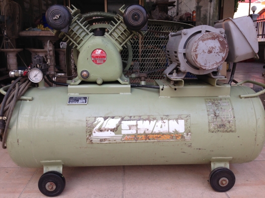 ปั๊มลมSWAN มอเตอร์มิตซู /2 แรง/ถัง 200 ลิตร/ไฟ 220 โวล์ ราคา 17,500 บาท