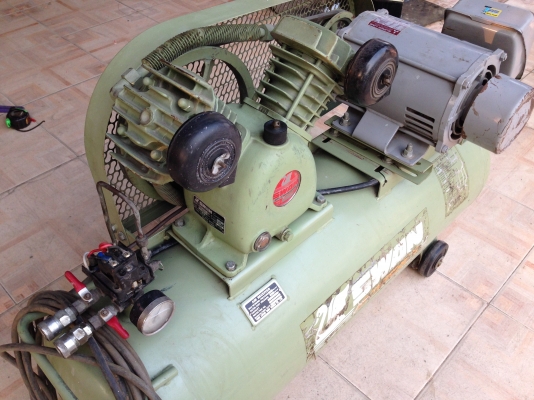 ปั๊มลมSWAN มอเตอร์มิตซู /2 แรง/ถัง 200 ลิตร/ไฟ 220 โวล์ ราคา 17,500 บาท