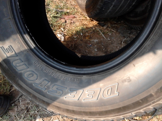 DEESTONE PAYAK 407 265/70R16 ยางรถฟอร์จูนเนอร์ ชุด 4 เส้น TEL.081-427-3941 DEESTONE PAYAK 407 265/70R16 ยางรถฟอร์จูนเนอร์ ชุด 4 เส้น TEL.081-427-3941