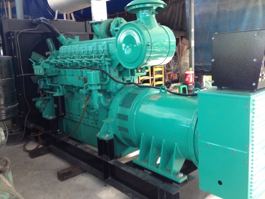 เครื่องกำเนิดไฟฟ้า เครื่อง Yanma ไดร์  500  KVA