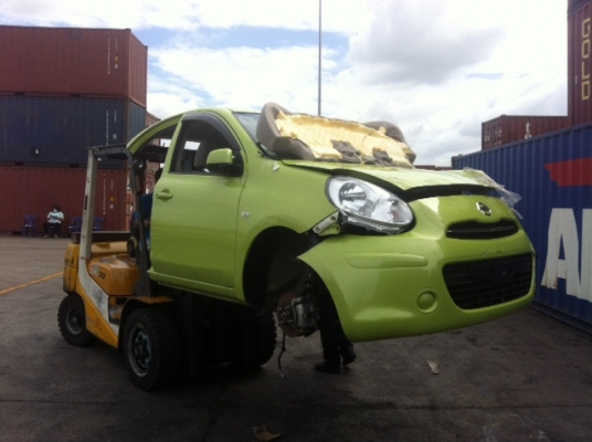 ขายหัวตัดและอะไหล่ NISSAN MARCH ( ขับเคลื่อน 4WD ) เป็นมากกว่าเก๋งซีดาน ใช้งานมาน้อย 4437 KM เครื่องยนต์แท้ HR12 DE เกียร์ AT ขายหัวตัดและอะไหล่ NISSAN MARCH ( ขับเคลื่อน 4WD ) เป็นมากกว่าเก๋งซีดาน ใช้งานมาน้อย 4437 KM เครื่องยนต์แท้ HR12 DE เกียร์ AT