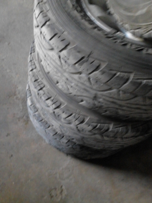 ขายแม๊ก 6 รู พร้อมยางเท่ห์ๆ DUNLOP GRANDTREK AT3 ชุด 4 ล้อ TEL.081-427-3941 ขายแม๊ก 6 รู พร้อมยางเท่ห์ๆ DUNLOP GRANDTREK AT3 ชุด 4 ล้อ TEL.081-427-3941