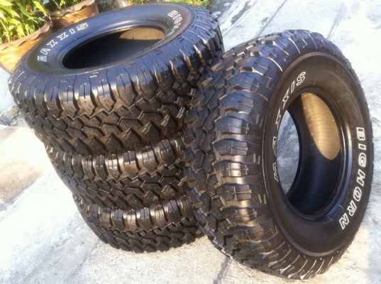 ขายยาง Mud Maxxis Bighorn MT762 ขนาด 285 75 R16 ปี12 สวยๆ