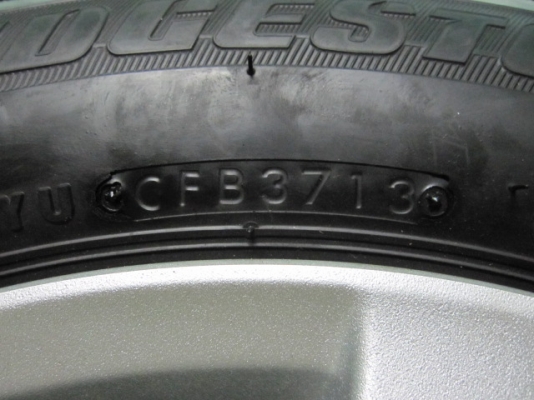 ขายล้อแม็กป้ายแดง Honda City ขอบ 15 พร้อมยาง Bridgestone