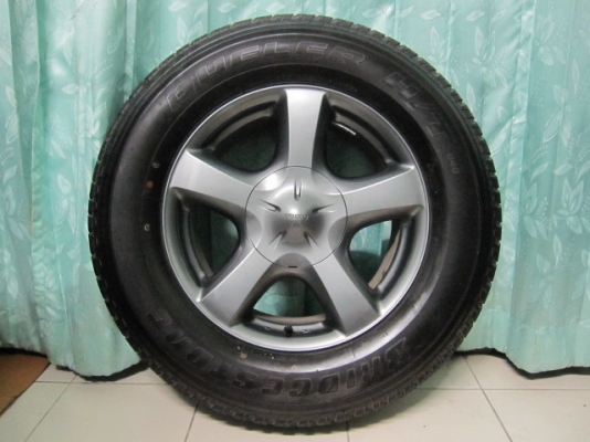 ขายล้อแม็กพร้อมยางป้ายแดง ISUZU X-SERIES ขอบ 17 สีรมดำ