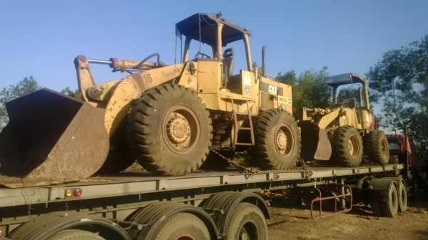 มี3คัน..ขายเหมาหรือแยก..CAT916และ910F รถตักล้อยาง รถใช้งานได้ทุกคัน เดิมๆสีเดิม รถโรงเลื่อย...