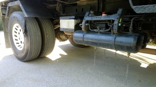 6ล้อดั้ม195แรงFTR33F ห้างแท้ รถบรรทุกถังน้ำยาง รถสวย ขายพร้อมถังน้ำยาง...