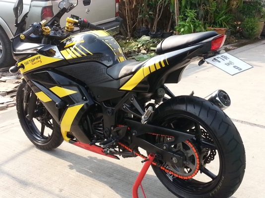 ลดกระหน่ำ นินจา 250 ปี09 แต่งแทพๆครื่องดีล้อยางหน้าหลัง er ทะเบียนพร้อมโอน