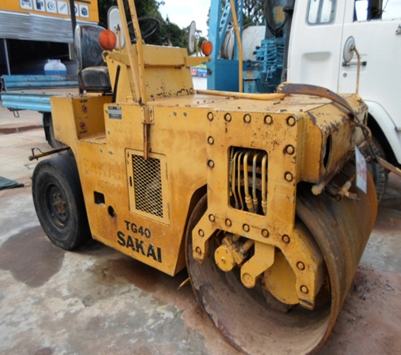 ต้องการขาย รถบดอัดระบบสั่นสะเทือน ยี่ห้อ SAKAI