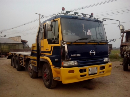 ขายรถเทเลอร์ 12 ล้อ 2 เพลา บรรทุกแบคโฺฮ HINO PROFIA  K13 ( 330 แรง ) รถสวยมากๆ รีบจองด่วน
