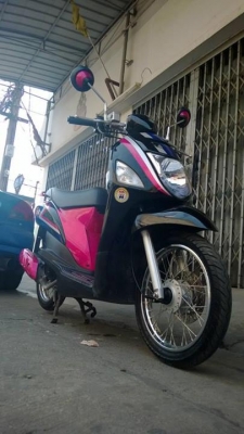 Suzuki LET 2013 ชมพูดำ วิ่งน้อย มีประกัน ขายถูกๆ ต่อรองได้เยอะa
