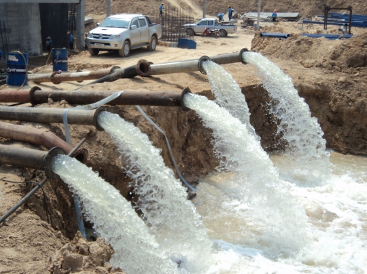 ให้บริการรับจ้างเครื่องสูบน้ำหอยโข่ง ขนาด 8-10-12 นิ้ว