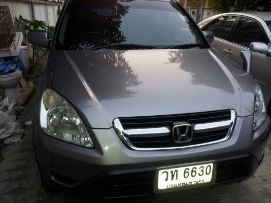 ขาย HONDA CRV ปี2002 รุ่นท็อป เลขตัวถัง588 (รภมือเดียว) ขาย HONDA CRV ปี2002 รุ่นท็อป เลขตัวถัง588 (รภมือเดียว)
