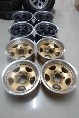 JRD GERMAN 15x7.5 ET-5 6รู139.7 สีใหม่ ขอบหนา JRD GERMAN 15x7.5 ET-5 6รู139.7 สีใหม่ ขอบหนา