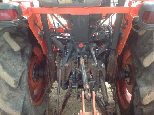 ปัญญาแทรคเตอร์มาแล้ว...จัดมาให้ครับ คูโบต้า L3408ใบมีด โรตาลี่ตราช้างRX162 สภาพเดิมๆ