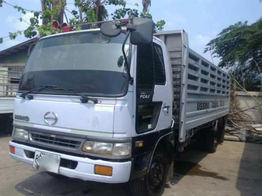 ขายรถ 6 ล้อ กระบะเหล็กสแตนเลสดั้ม HINO FC4J เครื่อง JO5C  รถสวยมากๆ ราคา.680000