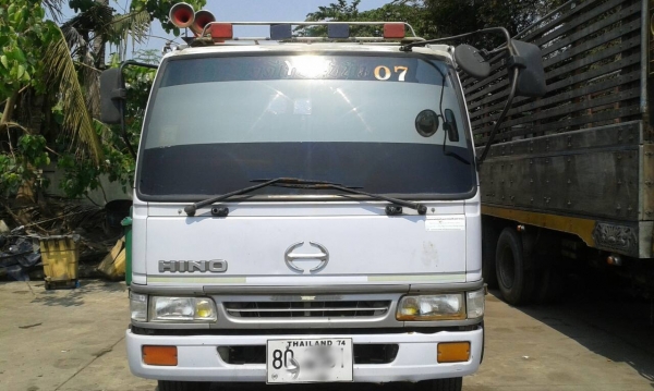 ขายรถ 6 ล้อ กระบะเหล็กสแตนเลสดั้ม HINO FC4J เครื่อง JO5C  รถสวยมากๆ ราคา.680000