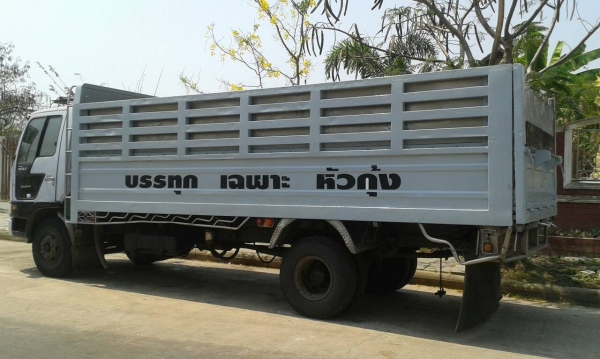 ขายรถ 6 ล้อ กระบะเหล็กสแตนเลสดั้ม HINO FC4J เครื่อง JO5C  รถสวยมากๆ ราคา.680000