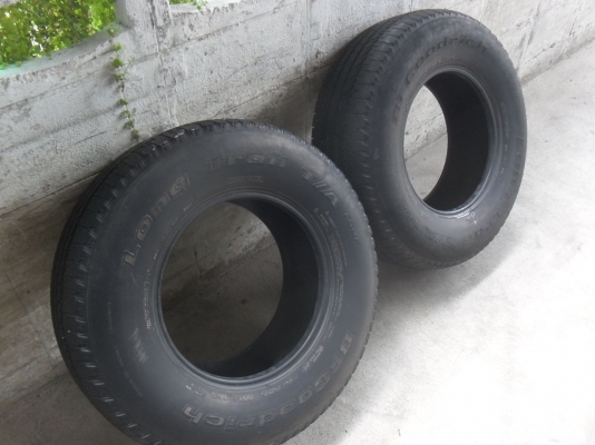 ยาง BFGoodrich 235/75R15 ปี08 สวยๆ 1 คู่ ราคา 1700 บาท