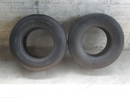 ยาง BFGoodrich 235/75R15 ปี08 สวยๆ 1 คู่ ราคา 1700 บาท