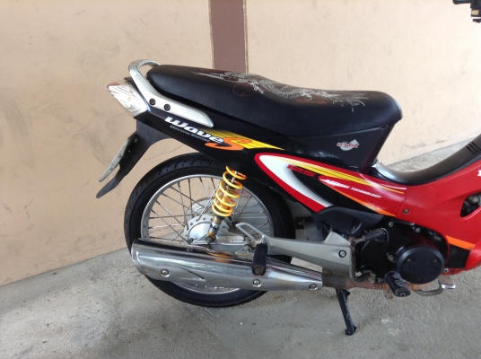 ขาย!!!ฮอนด้าเวฟ125s ปี46 รถเครื่องดี ทะเบียนครบ