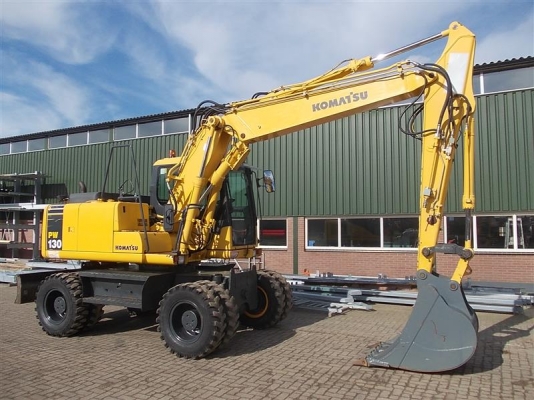 New stock Komatsu PW130-7K ปี 2006 นำเข้าจากยุโรป สวยครับ