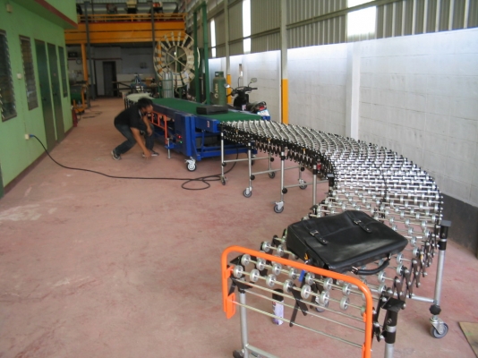 จำหน่าย Mobile track conveyer