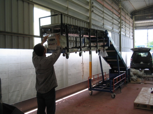 จำหน่าย Mobile track conveyer