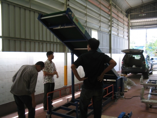 จำหน่าย Mobile track conveyer