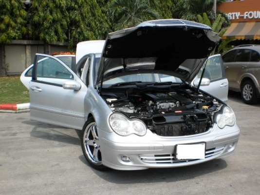 2005 BENZ, C180 1.8 KOMPRESSOR CLASSIC โฉม W203 (ตาถั่ว)