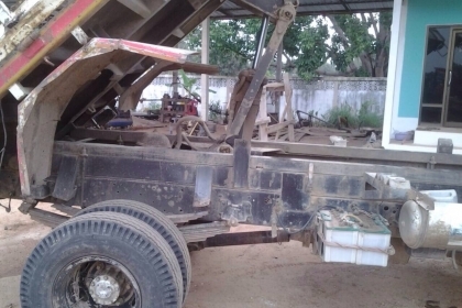 MITSU FK455 คุณหลงดั้ม เครื่อง 6D14 ยาง825 เบรคทิฟี่ เพาเวอร์