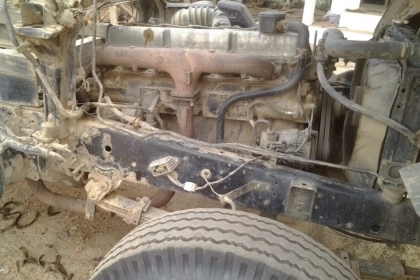 MITSU FK455 คุณหลงดั้ม เครื่อง 6D14 ยาง825 เบรคทิฟี่ เพาเวอร์