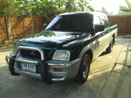 มิตซูบิชิ ปี02 4ประตู สีเขียว-ทูโทน 2.5 M/T สวยๆ เดิมๆ ขายไม่แพง