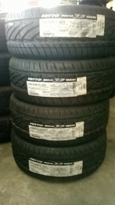 ยางใหม่ NITTO 195 50 15 เส้นละ 2250