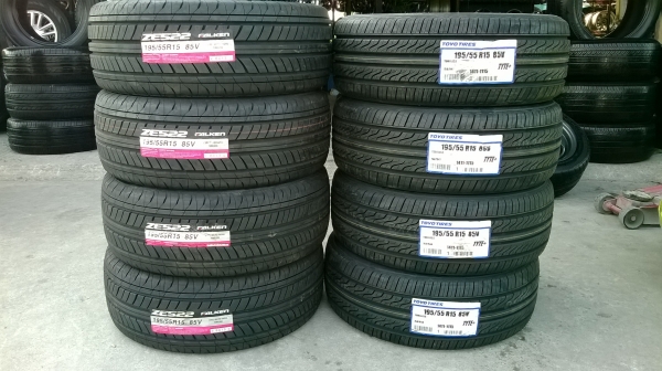 ยางใหม่ FALKEN 195 55 15 เส้นละ1950