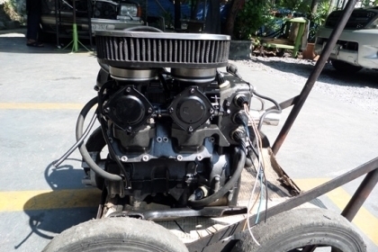 ขาย เครื่องเจ็ทสกี PJS เครื่องแต่งของ คาวาซากิ สภาพพร้อมใช้ นำเข้าจากญี่ปุ่น ยังไม่เคยใช้ในไทย 25,500