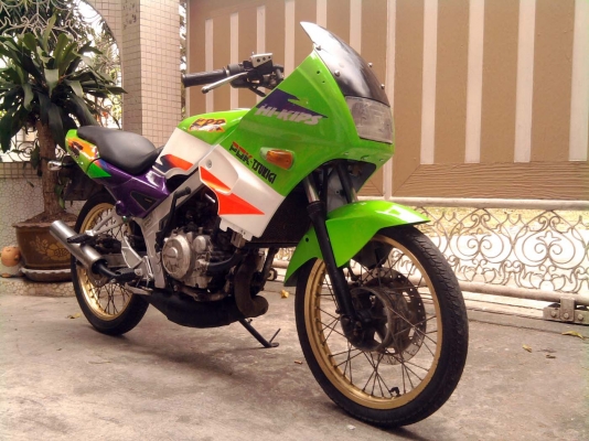 ขออนุญาติขาย KAWASAKI KR 150 CC. เครื่องดี ชุดสีสวย