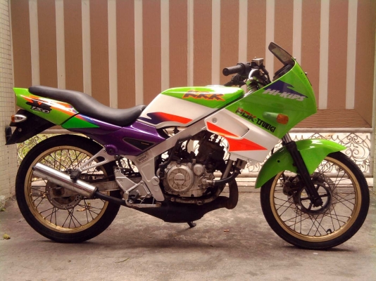 ขออนุญาติขาย KAWASAKI KR 150 CC. เครื่องดี ชุดสีสวย