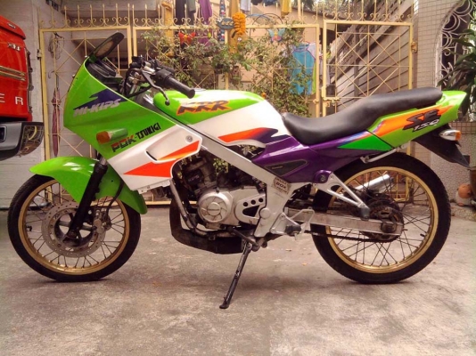 ขออนุญาติขาย KAWASAKI KR 150 CC. เครื่องดี ชุดสีสวย
