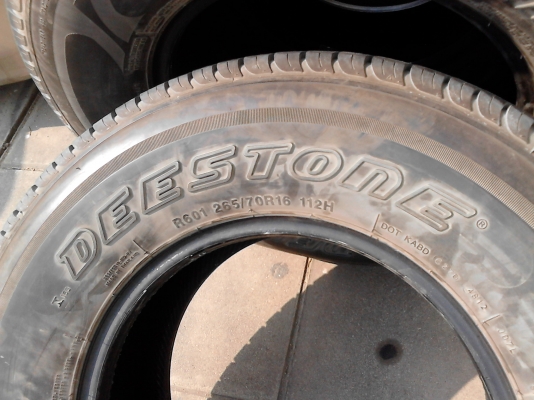 DEESTONE PAYAK 007 ขาย ชุด 4 เส้น  TEL.081-427-3941