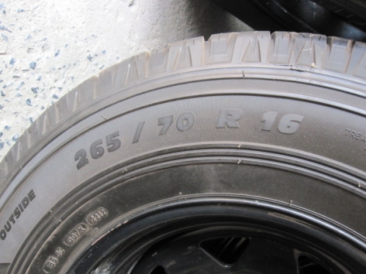 ขายกระทะเหล็ก 16 + ยาง 2 ชุด