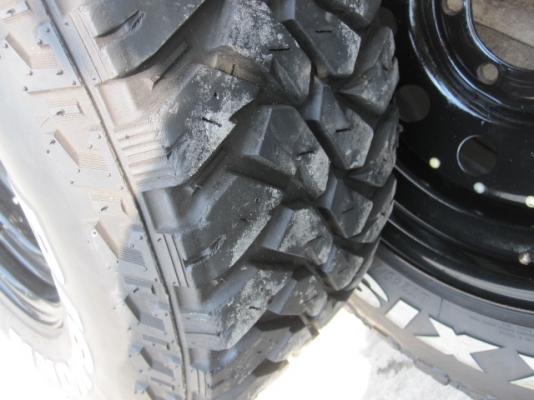 ขายกระทะเหล็ก 16 + ยาง 2 ชุด