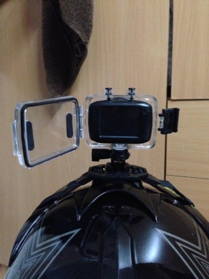 หมวก+กล้อง มือสอง ใช้ทริปเดียว 2500.- พร้อม ems