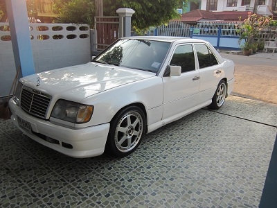 เบนซ์ W124ปี96เครือง 1JBO แก็ซโดนัสแม็ก18