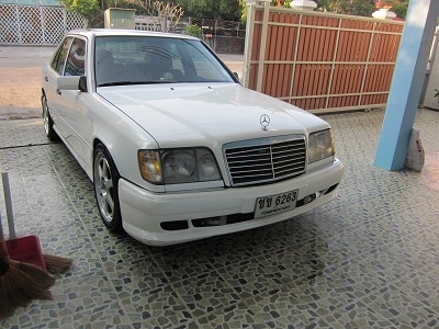 เบนซ์ W124ปี96เครือง 1JBO แก็ซโดนัสแม็ก18